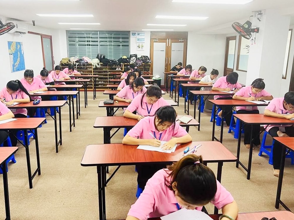 介護福祉士取得を目指し、現地で学ぶ定着意欲の高い候補者